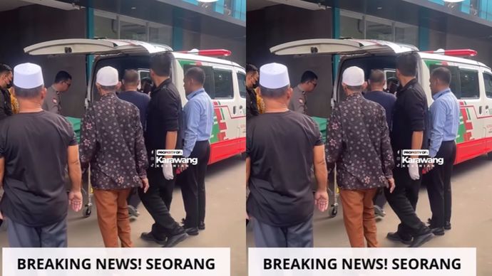 Breaking News ‼️Seorang Mahasiswi Keperawatan di salah satu universitas dikarawang,Rosa (20 th) terlindas truck di Jalan Interchange Karawang Barat. Kamis,(15/5) siang.  Saat ini jenazah sudah dibawah kerumah duka di Johar, Karawang