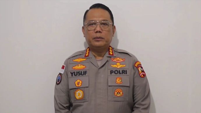 Kepala Satuan Tugas Humas Operasi Damai Cartenz, Komisaris Besar Polisi Yusuf Sutejo, S.I.K., M.T.,