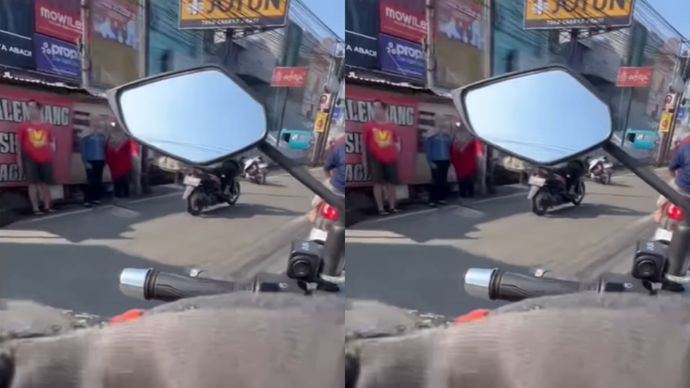 korban kecelakaan bermotor di jalan pal