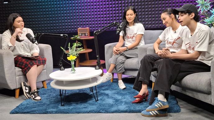 Para pemain film Gowok Kamasutera Jawa Sambangi redaksi NTvnews.id