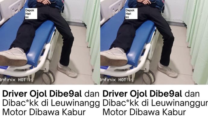 drver ojol dibegal