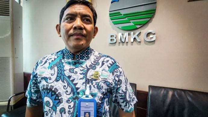 Kepala Pusat Gempa Bumi dan Tsunami Badan Meteorologi, Klimatologi, dan Geofisika (BMKG) Daryono .