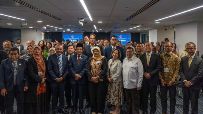EVP Pengembangan dan Jasa Manajemen PNM Razaq Manan Ahmad menghadiri The International Islamic Economics and Finance Conference for Sustainable Development (IFESDC) 2025 di World Bank Headquarter, Washington DC/Foto: Istimewa