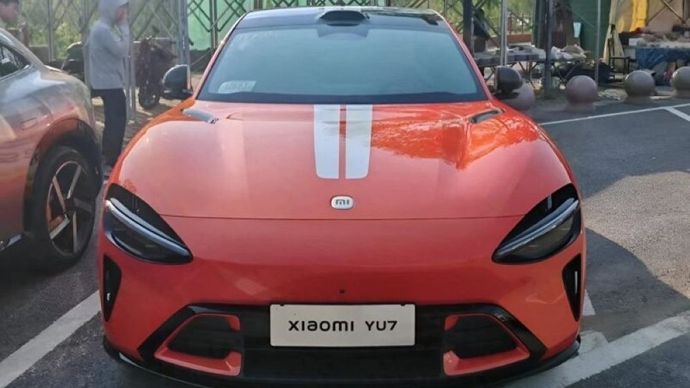 Xiaomi YU7 Lava Orange. (Foto: Istimewa via CarNewsChina)