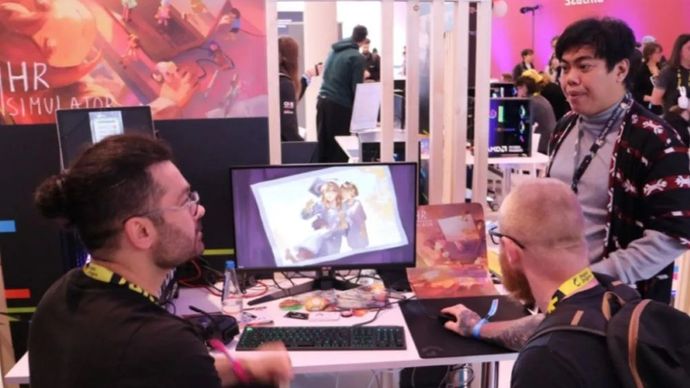 Indonesia berpartisipasi dalam pameran gim Digital Dragons yang berlangsung di Krakow, Polandia, pada 18-20 Mei 2025. (Foto: ANTARA/HO-KBRI Warsawa)