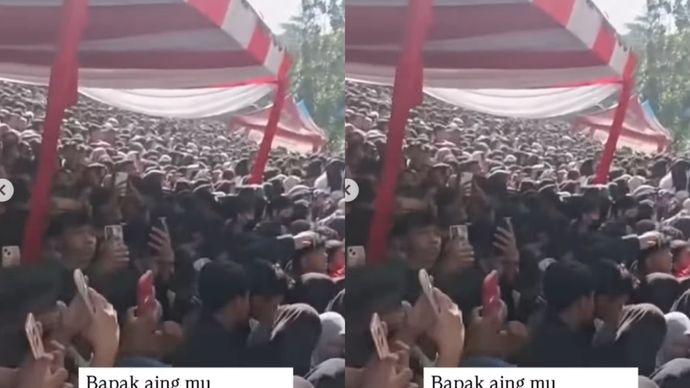 Semangat para pejuang ikut Job Fair di Jababeka