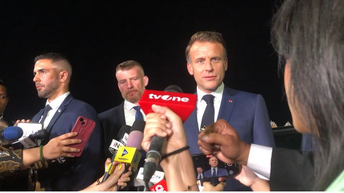Presiden Prancis Emmanuel Macron 
