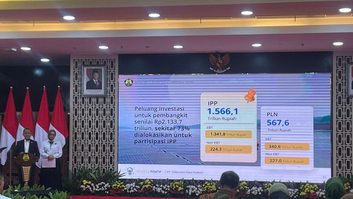 Menteri Energi dan Sumber Daya Mineral (ESDM), Bahlil Lahadalia