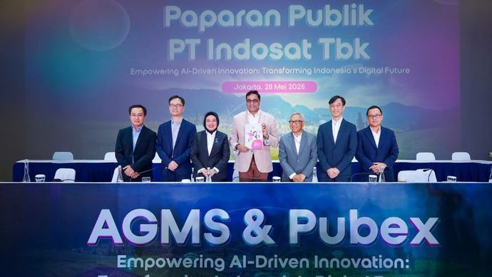 PT Indosat Tbk (ISAT) resmi mengumumkan struktur baru jajaran komisaris dan direksi perusahaan dalam Rapat Umum Pemegang Saham Tahunan (RUPST), Rabu, 28 Mei 2025.  