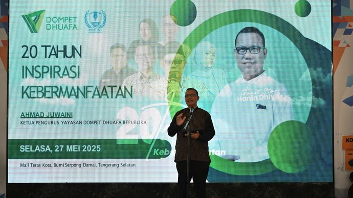 20 Tahun Inspirasi Kebermanfaatan Dompet Dhuafa.