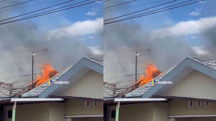 Kebakaran rumah BTN
