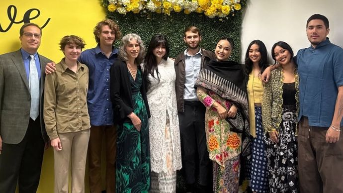 Stephanie Poetri menikah di Amerika 