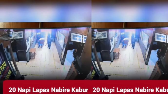 20 napi kabur dari Lapas Nabire