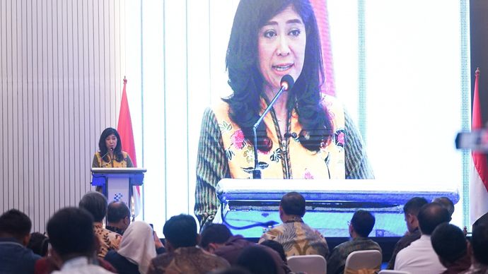 Menteri Komunikasi dan Digital (Menkomdigi) Meutya Hafid.