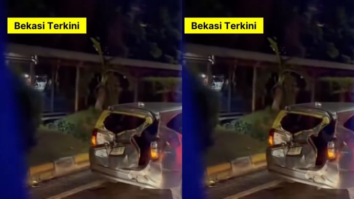 Telah terjadi kecelakaan beruntun di pintu keluar Tol Bekasi Barat, sekira pukul 18:30 WIB, Rabu (4/6). Insiden tersebut melibatkan sejumlah kendaraan pribadi dan truk