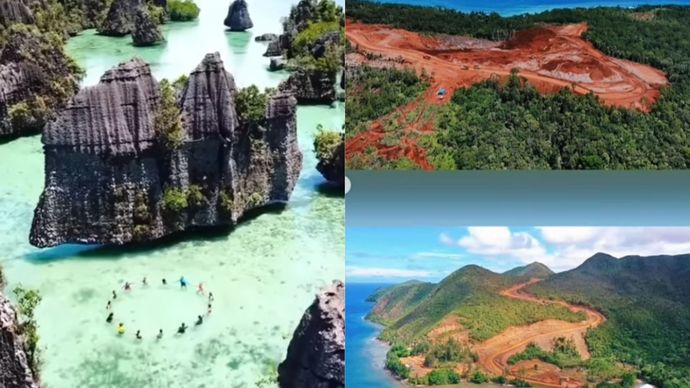 Raja Ampat Rusak Gegara Tambang Nikel
