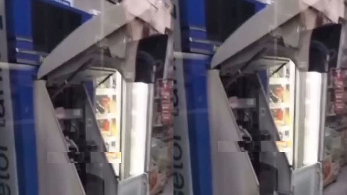 Maling Bobol ATM di Minimarket Pasir Putih Sawangan Depok