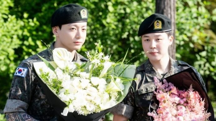 Jimin dan Jungkook BTS selesai wamil