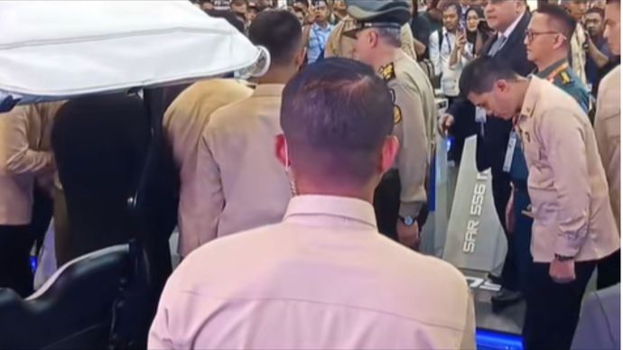 Paspampres Kena Tegur Prabowo