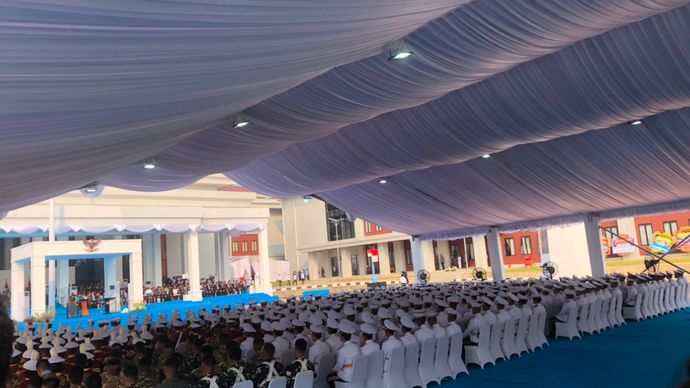 Prabowo Subianto di Universitas Pertahanan