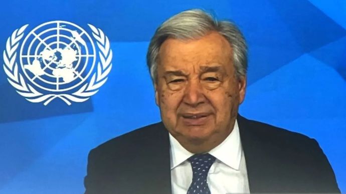 Pada hari Minggu, 12 Januari 2025, di Abu Dhabi, Uni Emirat Arab, Sekretaris Jenderal PBB Antonio Guterres menyampaikan sambutan secara online pada pembukaan Sidang Majelis Umum ke-15 IRENA. 