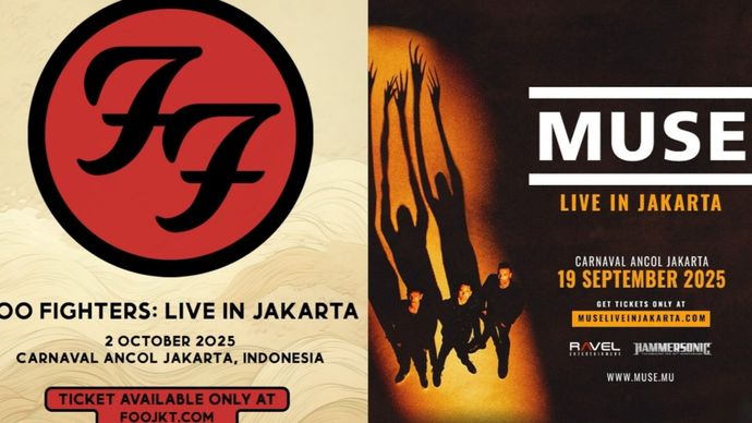 Konser Foo Fighters dan Muse di Jakarta