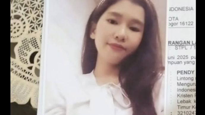 Stesia Putri Carolina Simamora, gadis yang dilaporkan hilang usai pamit lamar kerja. 