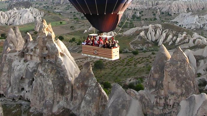 Balon udara di Turki.