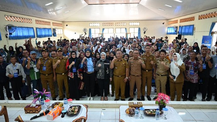 Bangun Generasi Unggul, Sosialisasi MBG Hadir di Sukarame Lampung