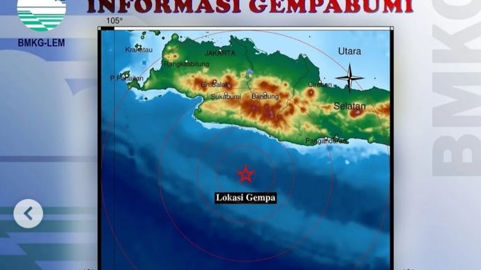 Gempa bumi Kabupaten Garut. 