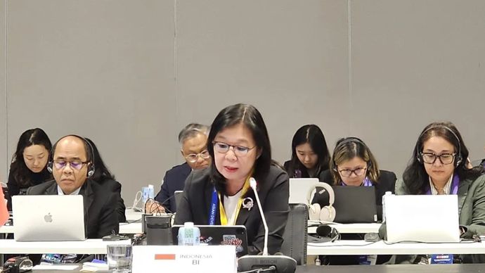 Dalam Pertemuan Menteri Keuangan dan Gubernur Bank Sentral ASEAN+3 ke-28 yang diadakan di Milan, Italia, pada hari Minggu, 4 Mei 2025, Deputi Gubernur BI Filianingsih Hendarta hadir.