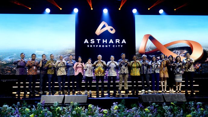  Peluncuran Asthara Skyfront City.