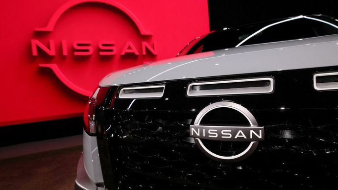 Nissan Pathfinder 2023 diluncurkan di New York International Auto Show 2022, di Manhattan, New York City, Amerika Serikat, 13 April 2022. (Foto: Dok/Brendan McDermid/Reuters)