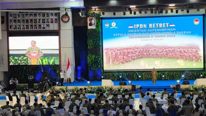Retret Kepala Daerah di IPDN Jatinangor