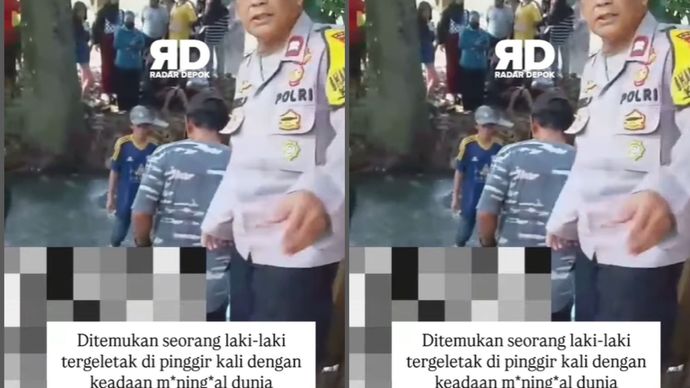 Penemuan mayat di Depok