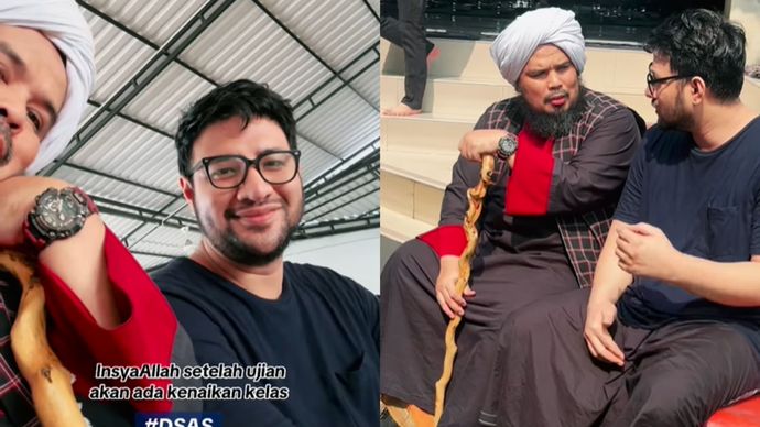Ustaz Derry Sulaiman dan Ammar Zoni