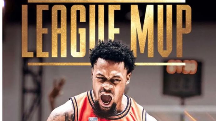 Dokumentasi  -  K.J. McDaniels , pebasket Pelita Jaya Jakarta meraih IBL League MVP 2025