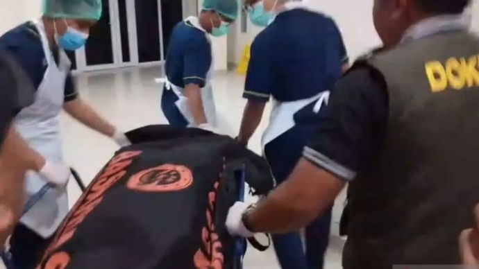 Jenazah Pendaki Brasil
