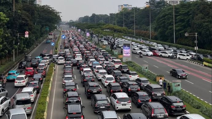 Kemacetan di PRJ