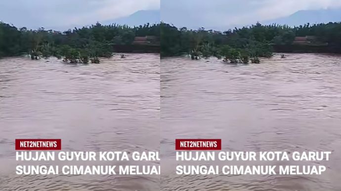 Garut dikepung banjir.