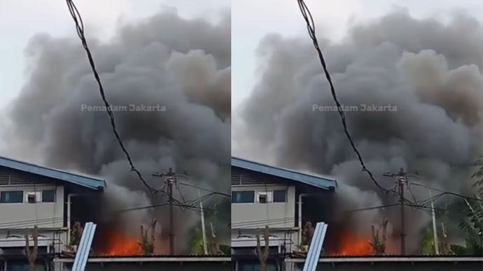Kebakaran Pabrik di Ciracas. Setelah mengerahkan 12 unit dan 60 personel, operasi pemadaman dinyatakan selesai pukul 16.00 WIB. Menurut kronologi kejadian, api bermula dari aktivitas pengelasan yang dilakukan saat dalam proses perbaikan.