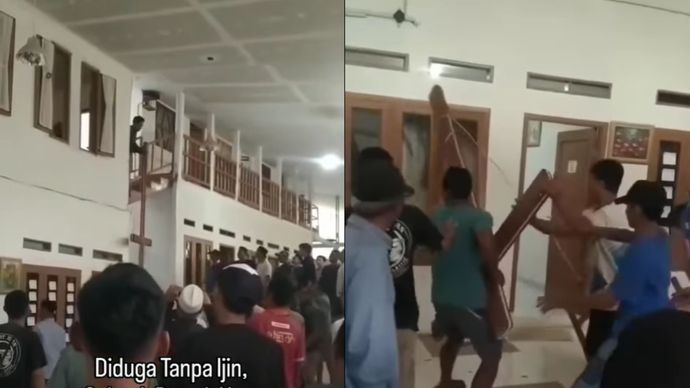 Warga Bubarkan Umat Kristen yang Sedang Ibadah di Sukabumi