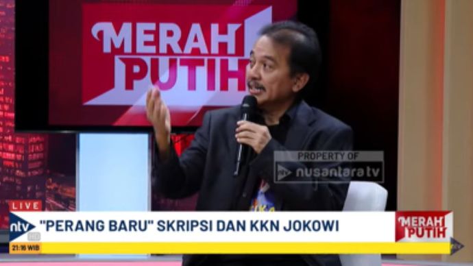 Pakar telematika Roy Suryo