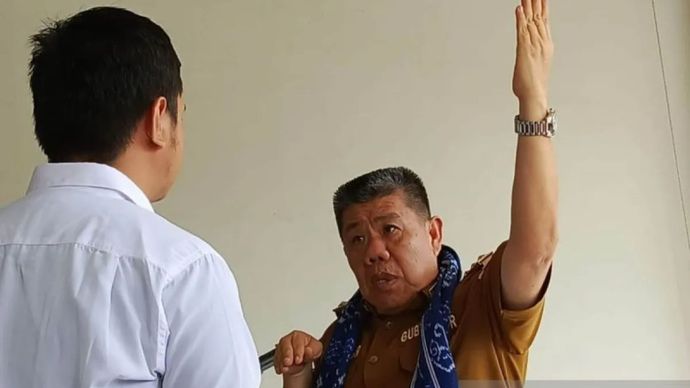 Gubernur Babel Hidayat Arsani