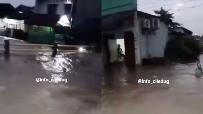 Banjir di Tangsel.