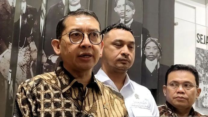 selasa, 8 Juli, Menteri Kebudayaan Fadli Zon memberikan keterangan di Museum Sumpah Pemuda Jakarta.