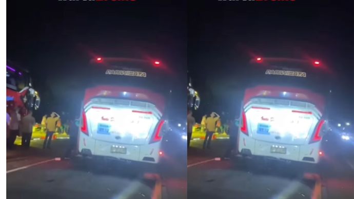 Kecelakaan Beruntun Libatkan 3 Bus Terjadi di Tol Malang-Gempol 