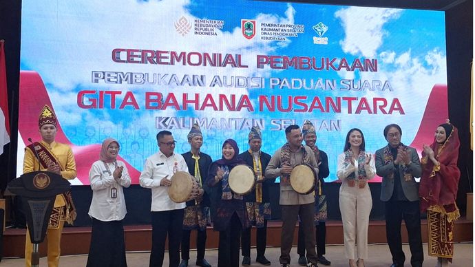 Wamen Giring Resmi Buka Audisi Gita Bahana Nusantara di Kalsel, Dorong Pemberdayaan Musisi Muda Daerah