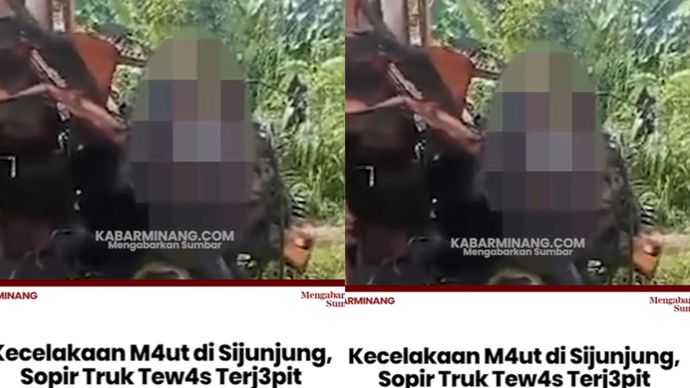 Sopir truk tewas