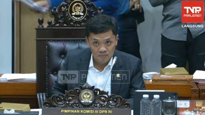 Ketua Panja sekaligus Ketua Komisi III DPR, Habubirokhman. 